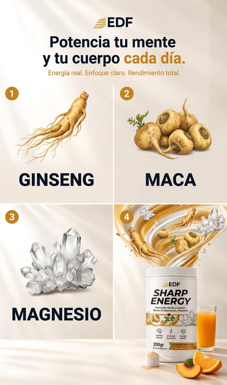 EDF Sharp Energy - No sobrevivas al día. Dominá tu día.
