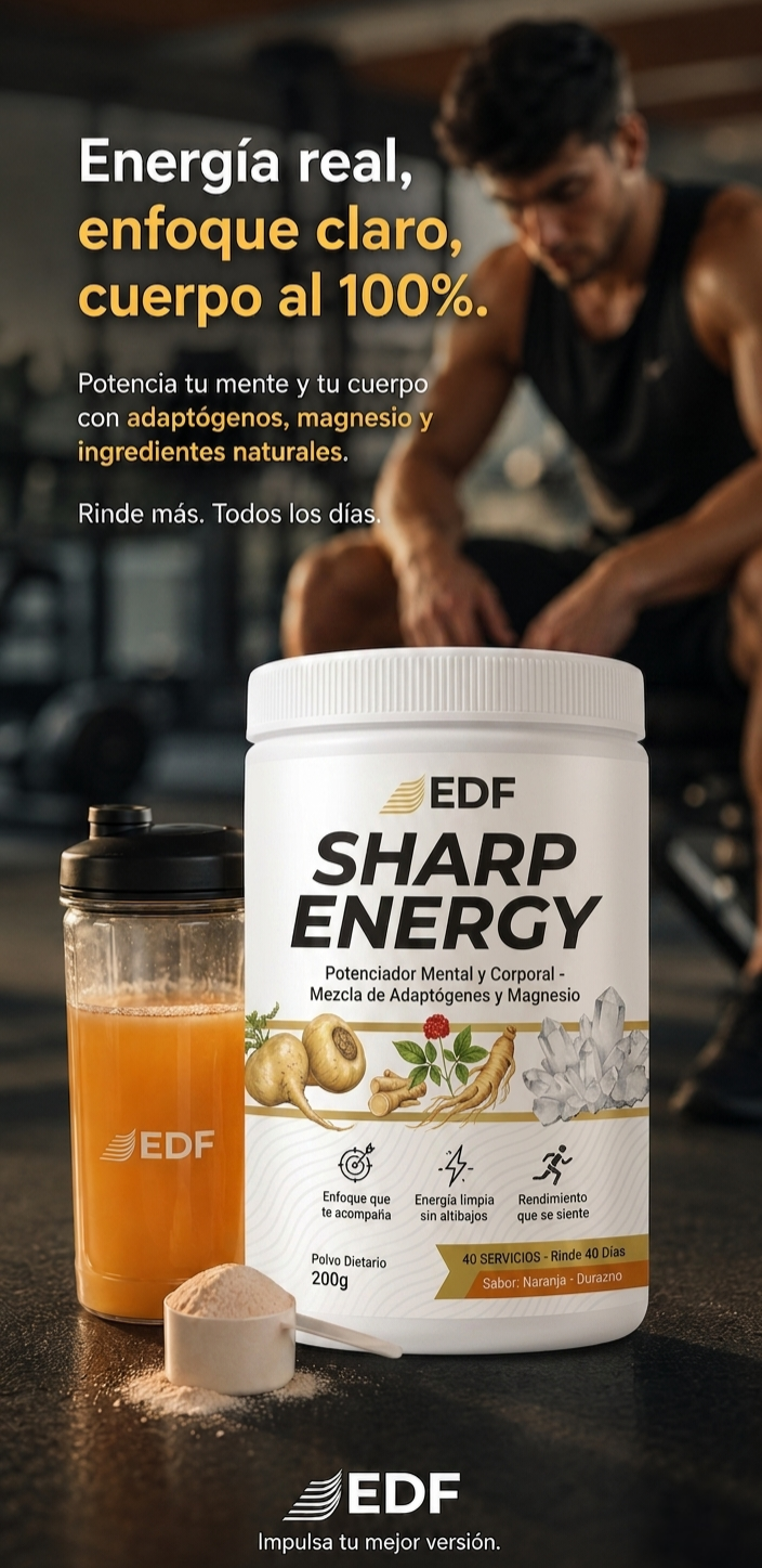 EDF Sharp Energy  - No sobrevivas al día. Dominá tu día.